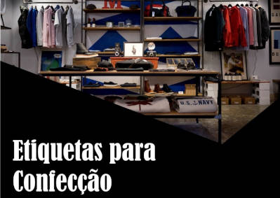Etiquetas para confecção