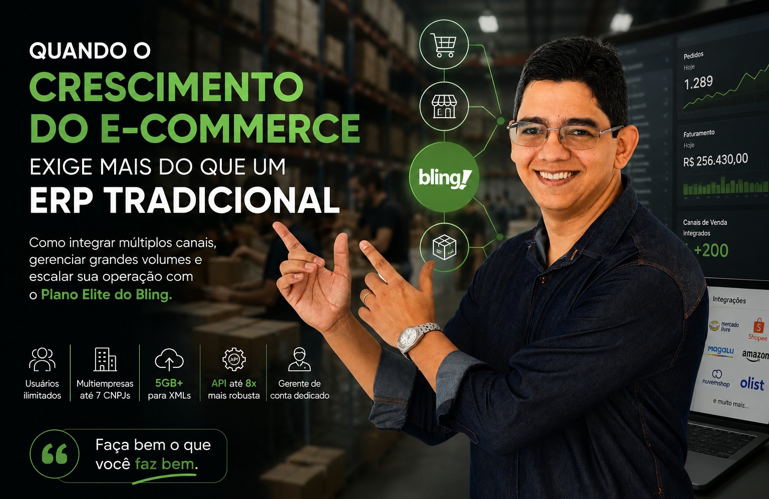 Quando o crescimento do e-commerce exige mais do que um ERP tradicional